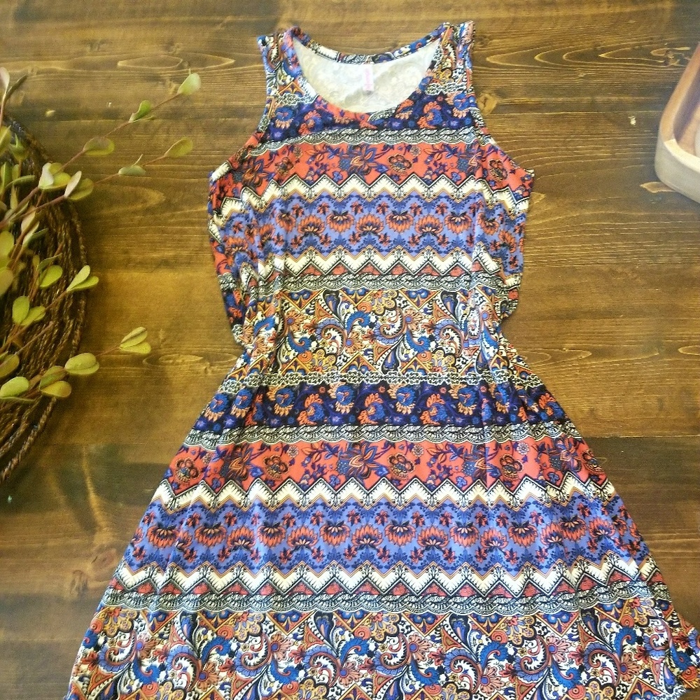 Super soft t-shirt style tank dress